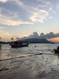 Golden hours Black Beach Langkawi