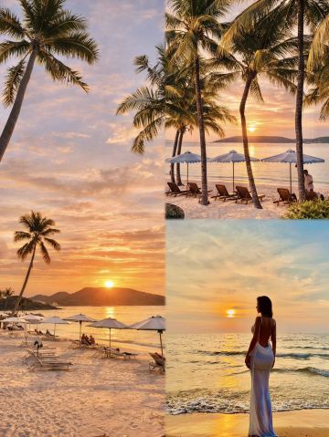 ベトナムの日没で最も美しい島、プコック🌅一日の終わりを見るために