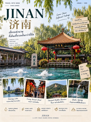 🇨🇳 JINAN 005 — เมืองแห่งน้ำพุ ที่เที่ยวชิลกว่าที่คิด 💦