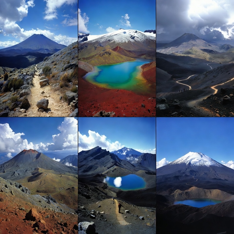 Nature’s Jewels: The Vibrant Emerald Lakes of Tongariro