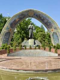 Spring Stroll Through Rudaki Park, Dushanbe