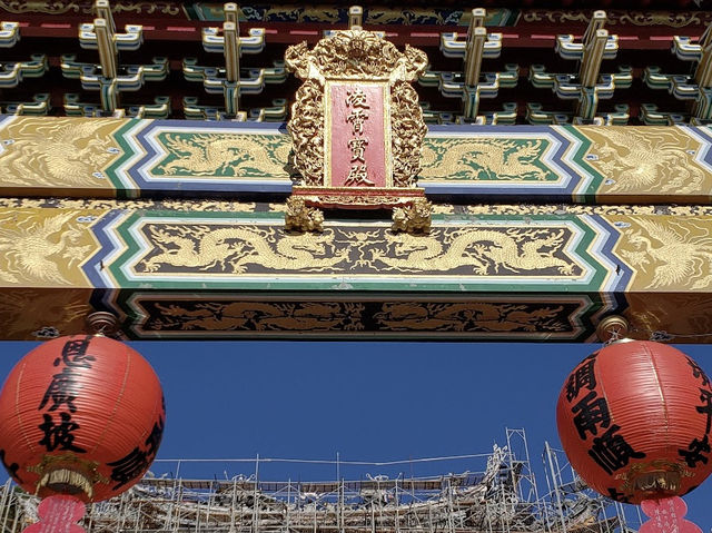 Gorgeous Taiwan Taoism religion temple !  