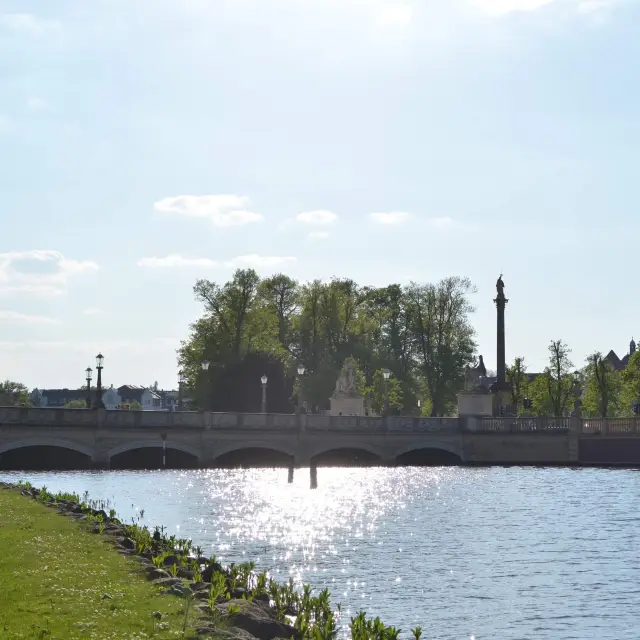 Garden around Schwerin Castle