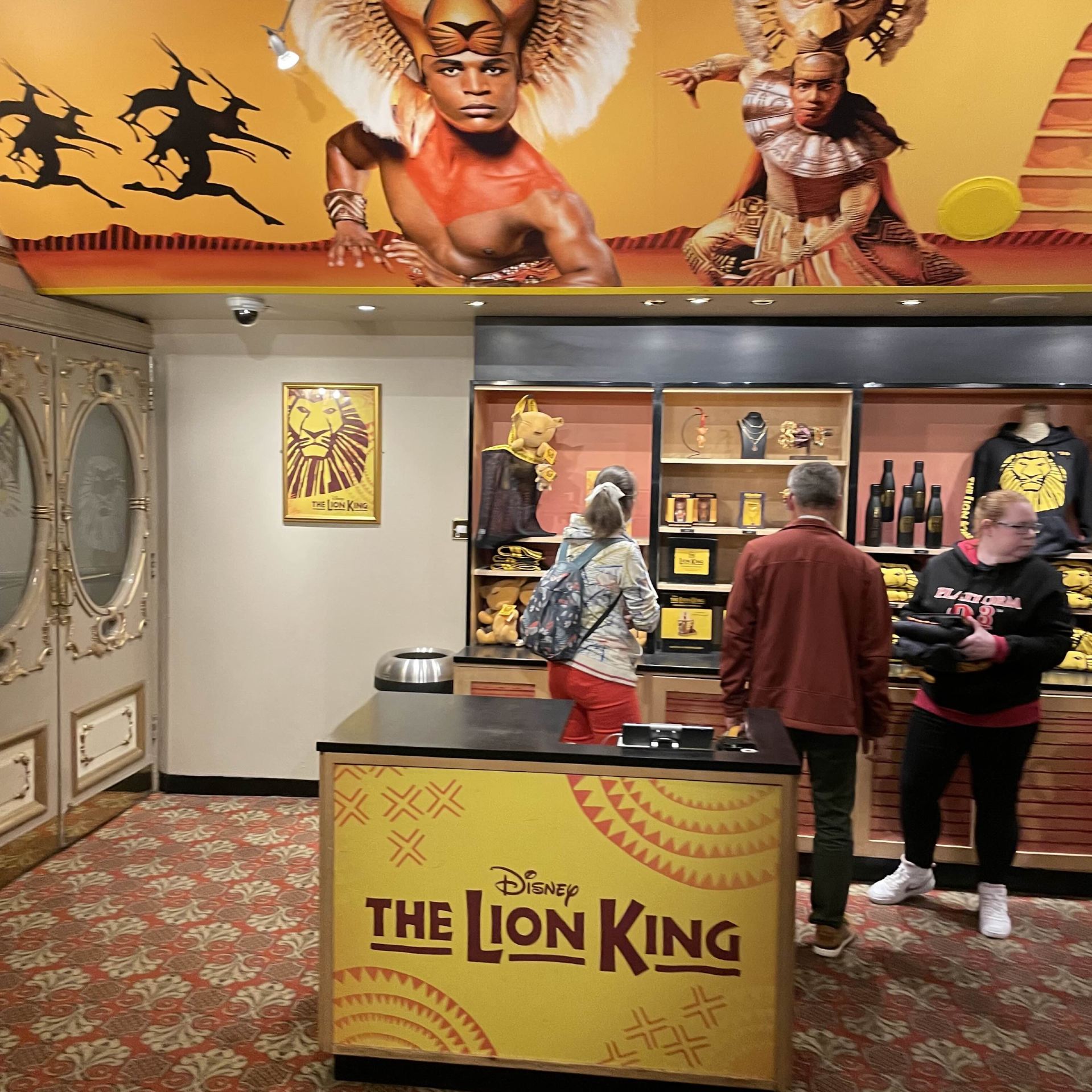 The Lion King musical in London