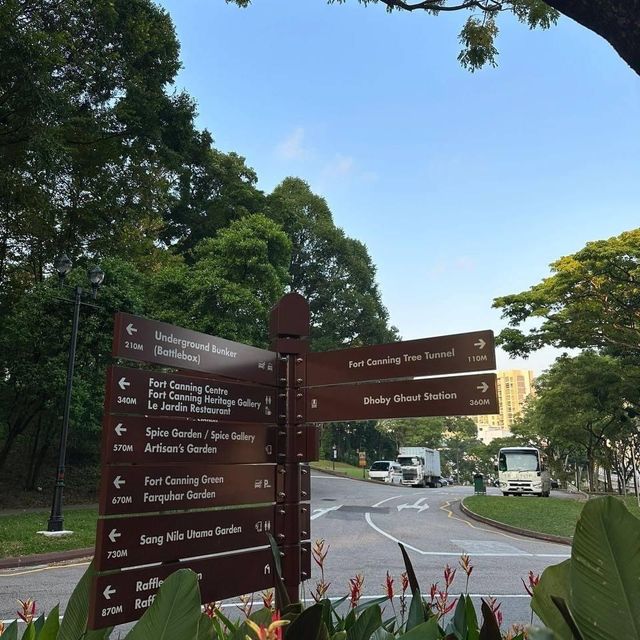 Fort Canning Park Singapore 🌴