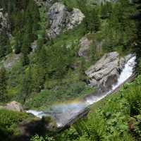 Rutor Waterfalls - Hiking trail