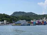 高雄的早晨與海島清風，酷熱中的渡船之旅