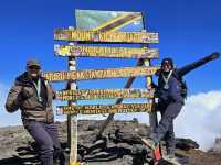 Summit of Mt Kilimanjaro