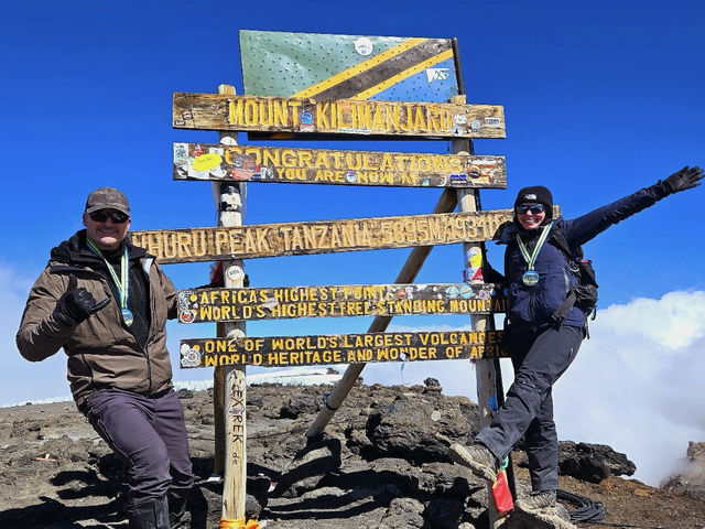 Summit of Mt Kilimanjaro
