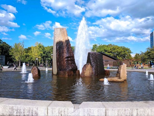 大阪城公園噴泉