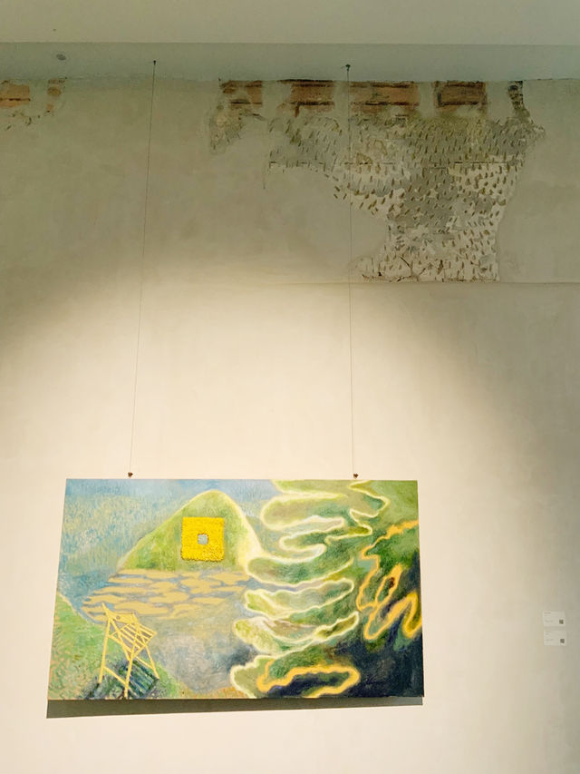 넓은 캔버스에 담아낸 그림
