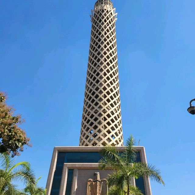 🗼✨ Dine Above the Clouds at Al Dawar – Cairo's Iconic 360° Revolving Restaurant! 🍽️🌍