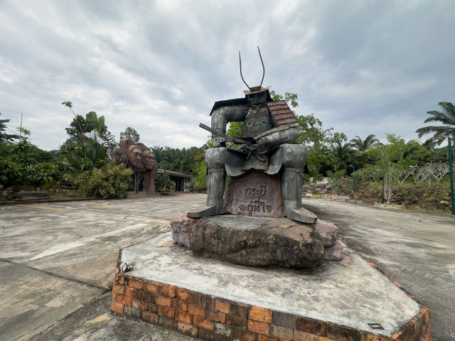 Salt hot spring in Krabi 