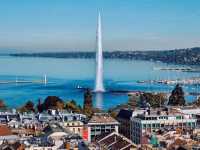 An enjoyable trip route in Geneva, Switzerland!