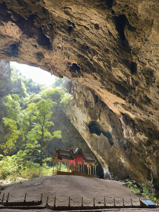 One of stunning caves in Thailand