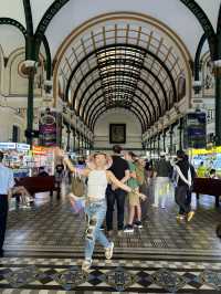 Walking through legend. Or must do in Ho Chi Minh