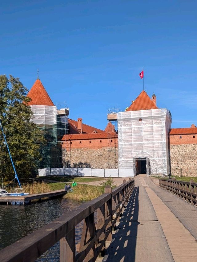歐洲最美水上城堡_特拉凱城堡 Trakai Castle