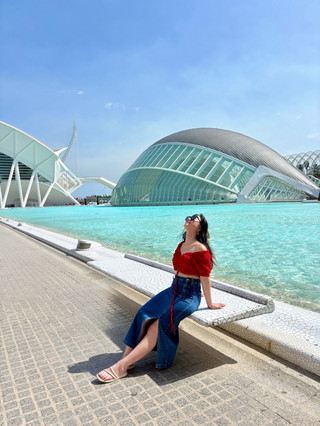 Valencia's Futuristic Cityscape.