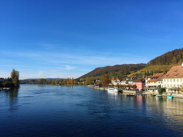 Swiss town of Stein am Rhein: a gem on the banks of the Rhine.