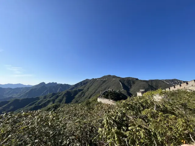 九華山荘から慕田峪長城への半日ツアー