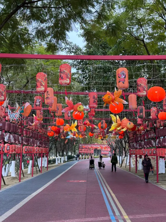 Beihu! There's actually a Panda Guolai Temple Fair!