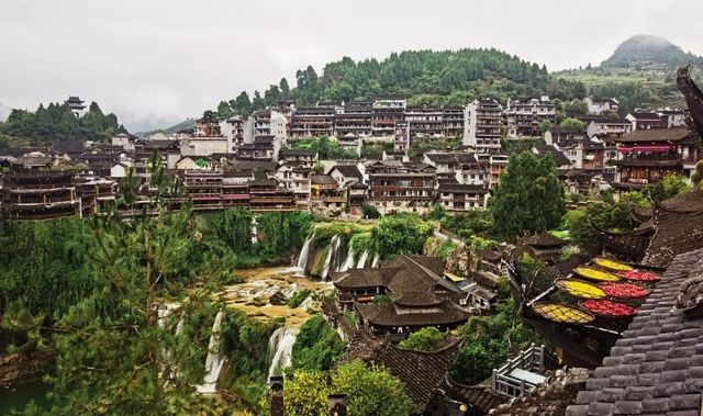 從茶峒古鎮出來，去了下一站芙蓉鎮