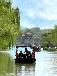 揚州瘦西湖：好似在山水畫長卷中遨遊，一路風景如夢如幻！