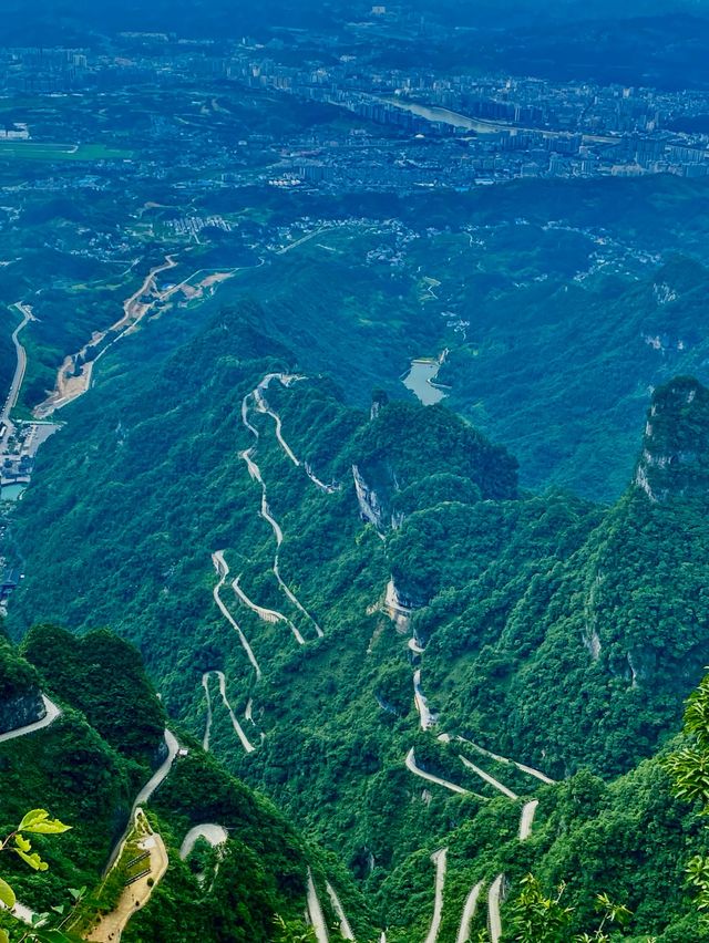 Majestic Views from Tianmen Mountain, a Nature's Masterpiece 