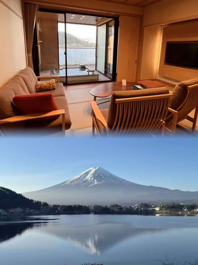 太美了！我在富士山住到了人生酒店