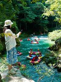 夏天去鎮遠漂流，高過河20個險灘等你挑戰