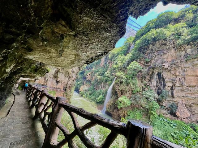 看著就涼快！貴州馬嶺大峽谷