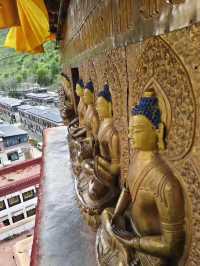 魅力西藏，藏傳佛教寺廟——卡久寺。