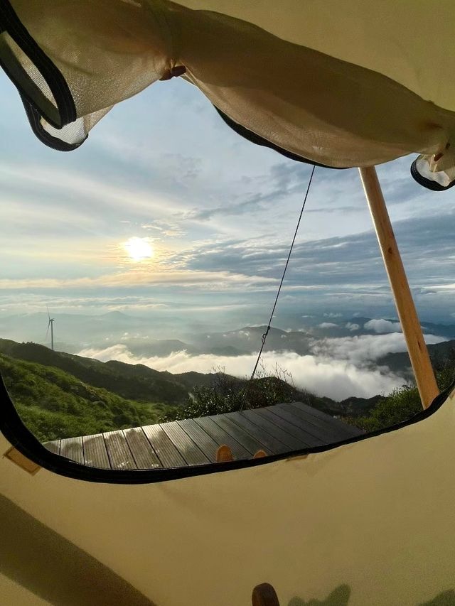 碼住來贛州住這家帳篷營地真的不會後悔