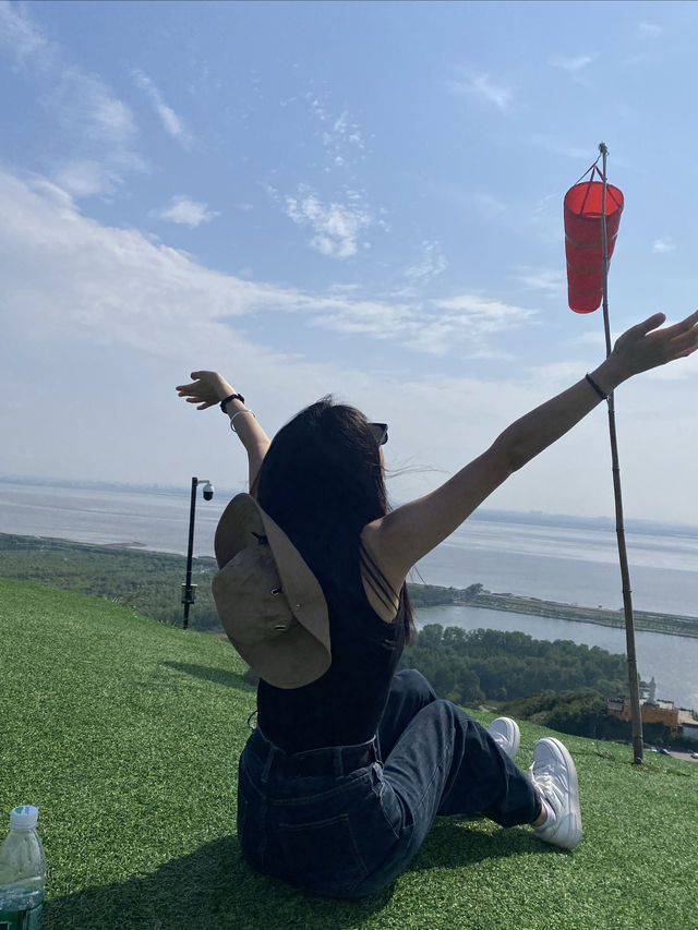 海寧爬山記。