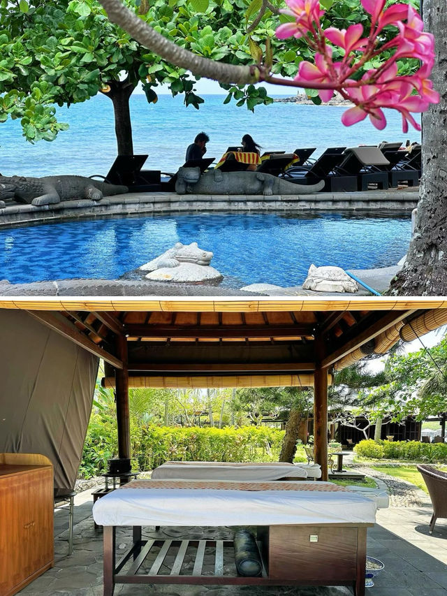 龍目島聖吉吉海灘喜來登酒店～超棒的海灘 SPA 和海龜放生活動！