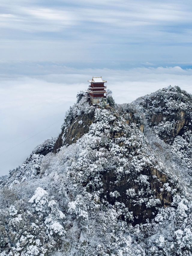 西安出發40分鐘 | 秦嶺冬日雪國秘境登高賞雪