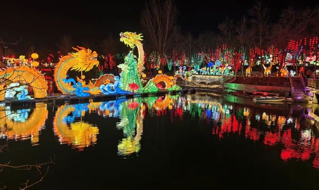 玉黛湖花燈會，邂逅一場夢幻的新春綺夢。