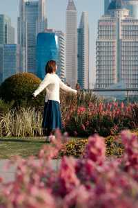 2.10實拍！北外灘的浪漫花海美哭啦