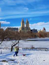 雪後的中央公園太美啦——附公園遊玩最佳路線