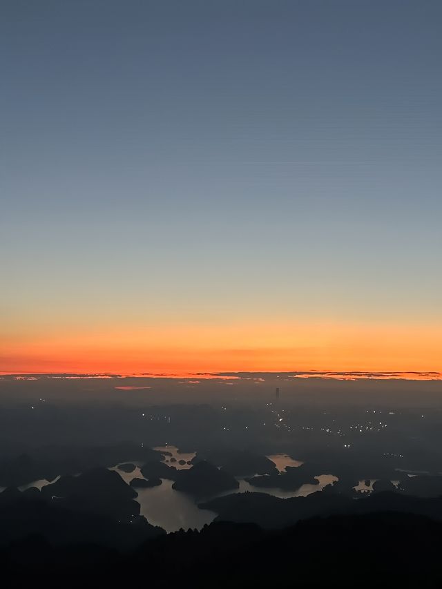 陝西寶雞•九龍山•赴一場浪漫嘅日出
