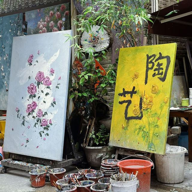 🎨邂逅藝術之鄉：深圳大芬油畫村奇遇