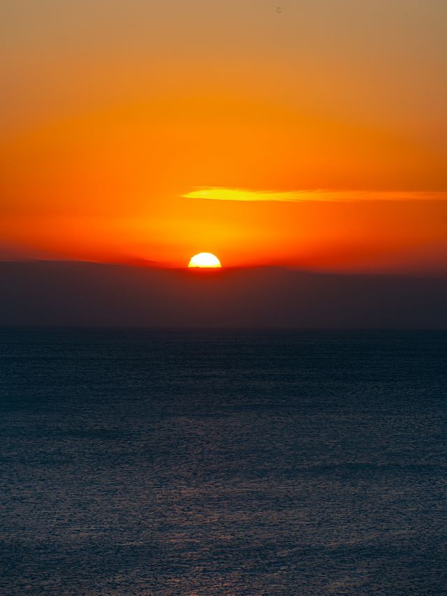 青島海上日出日落涵碧樓的追光之旅