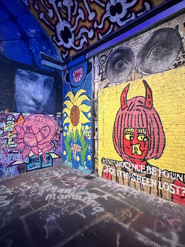 Graffiti Galore At The  Southbank Tunnels, You Haven’t Seen All Lf London Yet! 