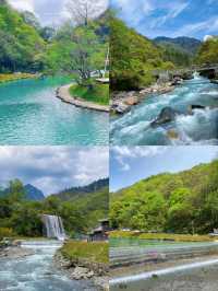 雅安碧峰峽瀑布秘境