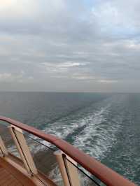 🌅 The most beautiful sunrise I’ve ever seen was at sea.