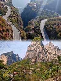 太行山峽谷不得不讚嘆於大自然的「鬼斧神工」！