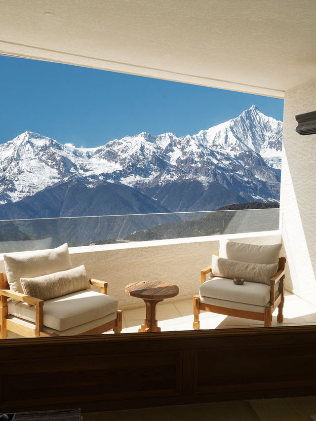 不是國外，這是梅里雪山的泊度酒店！！