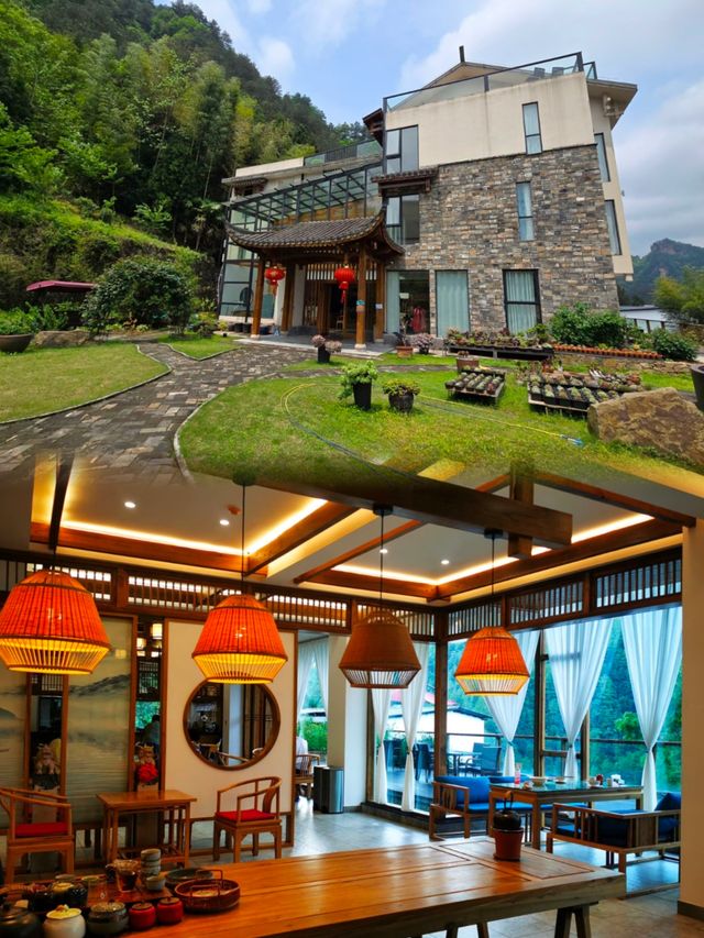 隱世民宿裡的山景天堂