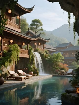 บ่อน้ำพุร้อนสำหรับครอบครัวเจียซิงเซินป๋อ! เหมาะสำหรับการพาลูกๆ ของคุณไปผ่อนคลายที่บ่อน้ำพุร้อนในช่วงปิดเทอมฤดูหนาว!