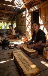 茶王古樹下抄經